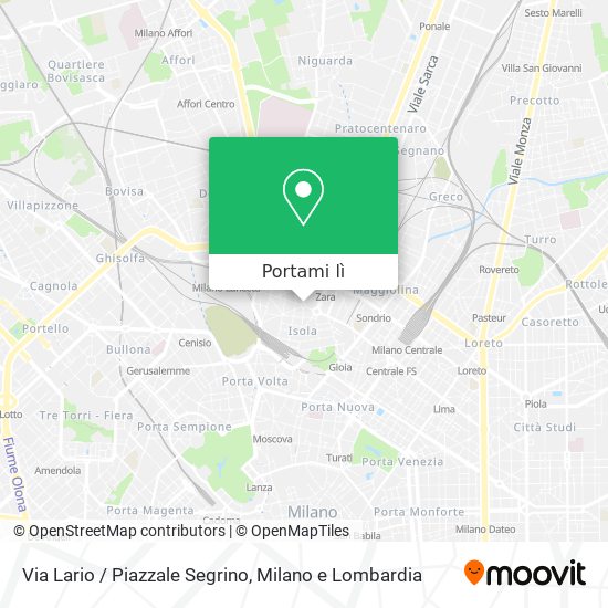 Mappa Via Lario / Piazzale Segrino