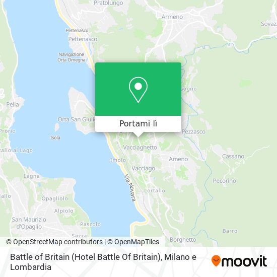 Mappa Battle of Britain (Hotel Battle Of Britain)