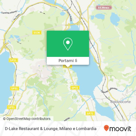 Mappa D-Lake Restaurant & Lounge
