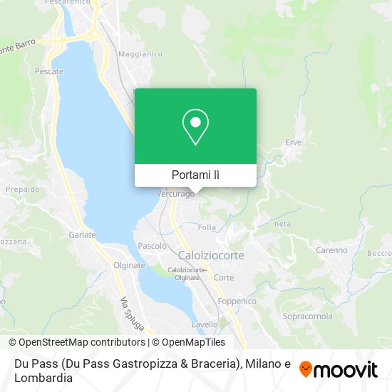 Mappa Du Pass (Du Pass Gastropizza & Braceria)