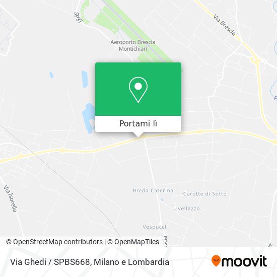 Mappa Via Ghedi / SPBS668