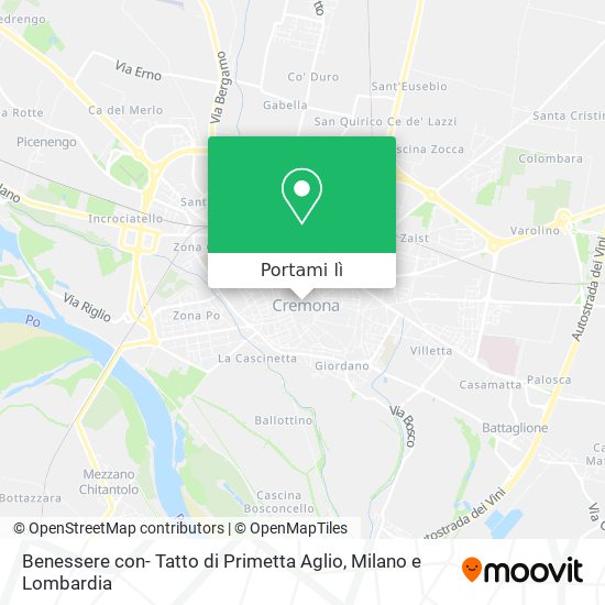 Mappa Benessere con- Tatto di Primetta Aglio