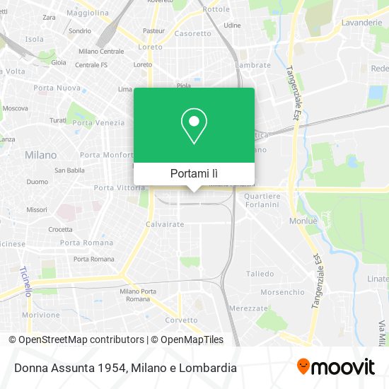 Mappa Donna Assunta 1954
