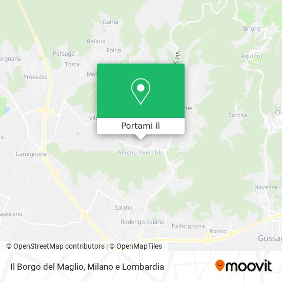 Mappa Il Borgo del Maglio