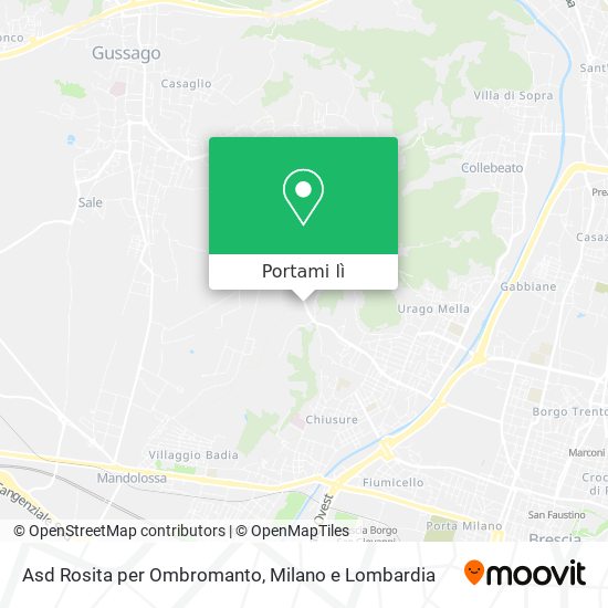 Mappa Asd Rosita per Ombromanto