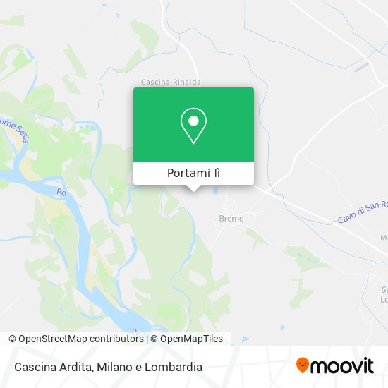 Mappa Cascina Ardita