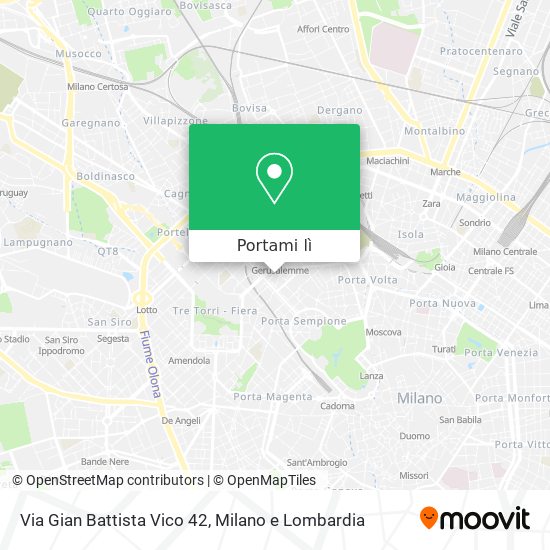 Come Arrivare A Via Gian Battista Vico 42 A Milano Con Bus Metro Treno O Tram Moovit