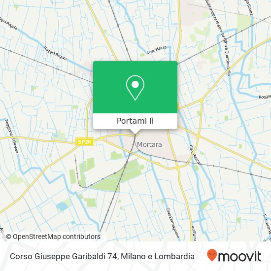 Mappa Corso Giuseppe Garibaldi 74