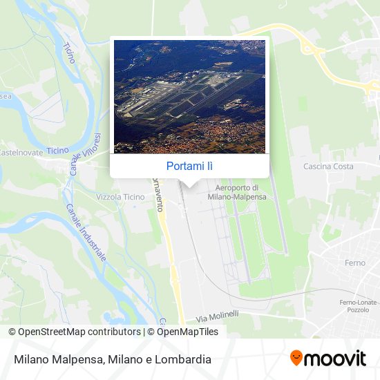 Mappa Milano Malpensa