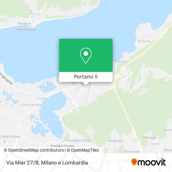 Mappa Via Mier 27/B