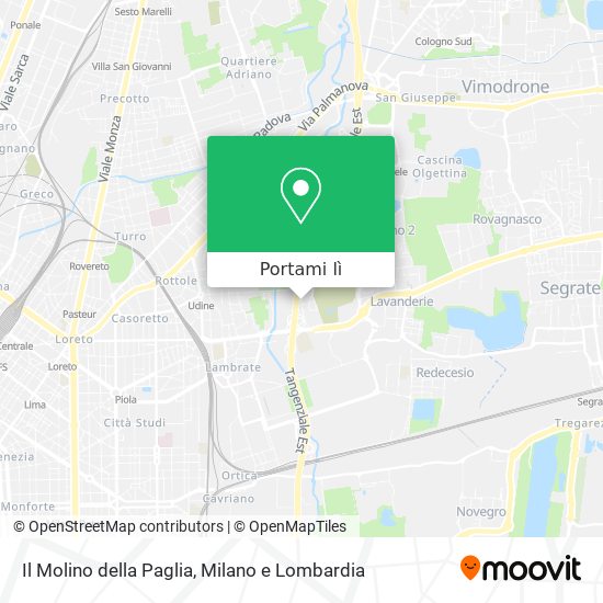 Mappa Il Molino della Paglia
