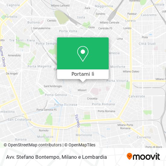 Mappa Avv. Stefano Bontempo