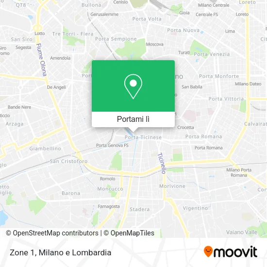 Mappa Zone 1