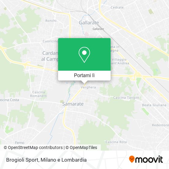 Mappa Brogioli Sport