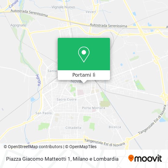 Mappa Piazza Giacomo Matteotti  1