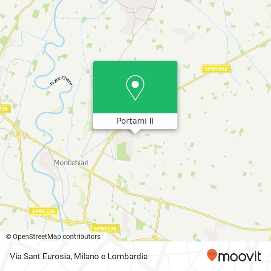 Mappa Via Sant Eurosia