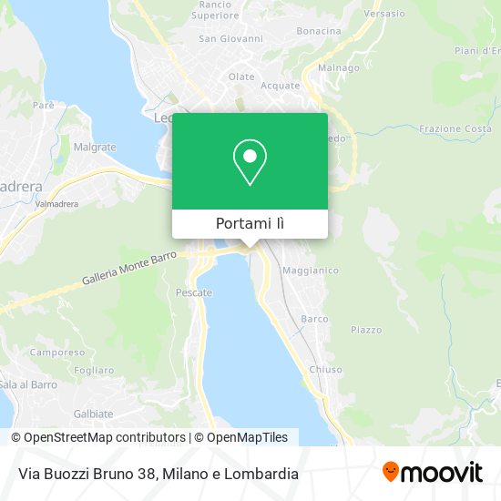Mappa Via Buozzi Bruno  38