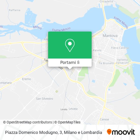 Mappa Piazza Domenico Modugno, 3