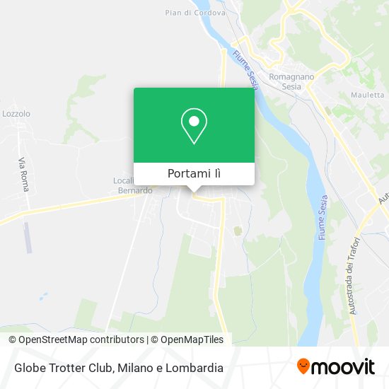 Mappa Globe Trotter Club