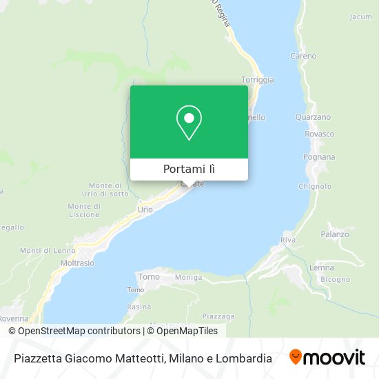 Mappa Piazzetta Giacomo Matteotti