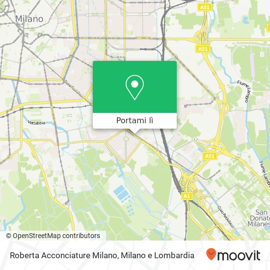 Mappa Roberta Acconciature Milano