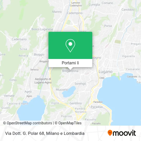 Mappa Via Dott. G. Polar 68