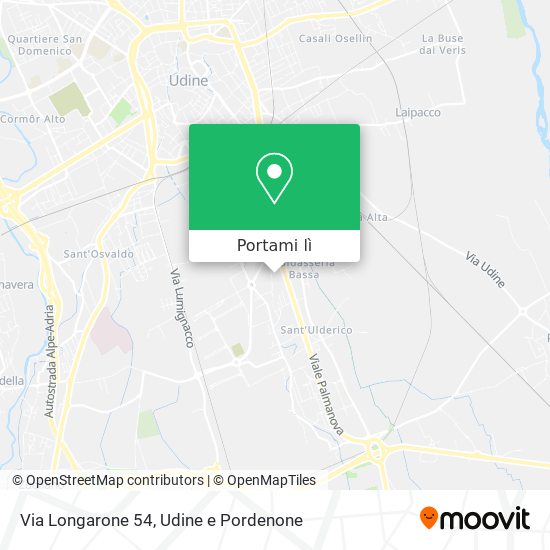Mappa Via Longarone  54