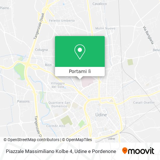 Mappa Piazzale Massimiliano Kolbe  4