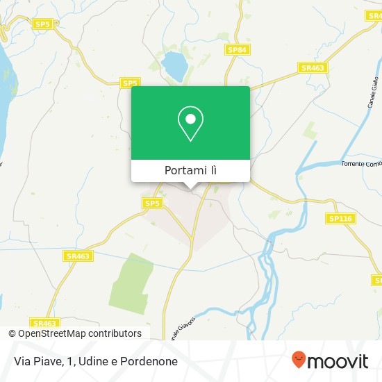 Mappa Via Piave, 1