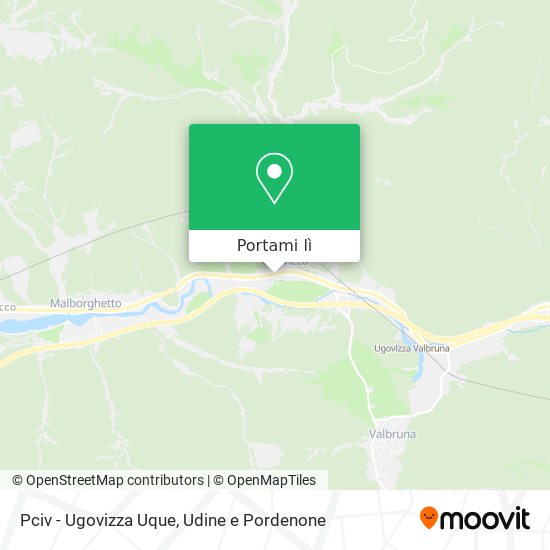 Mappa Pciv - Ugovizza Uque