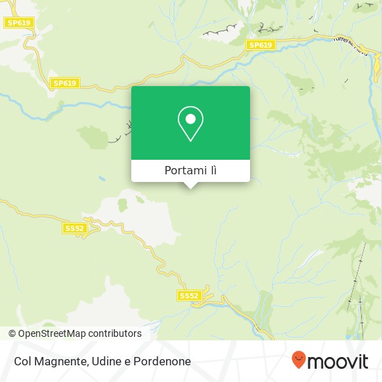 Mappa Col Magnente