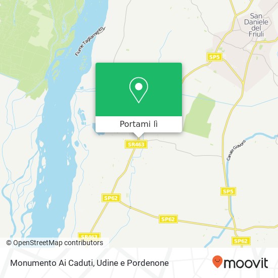 Mappa Monumento Ai Caduti