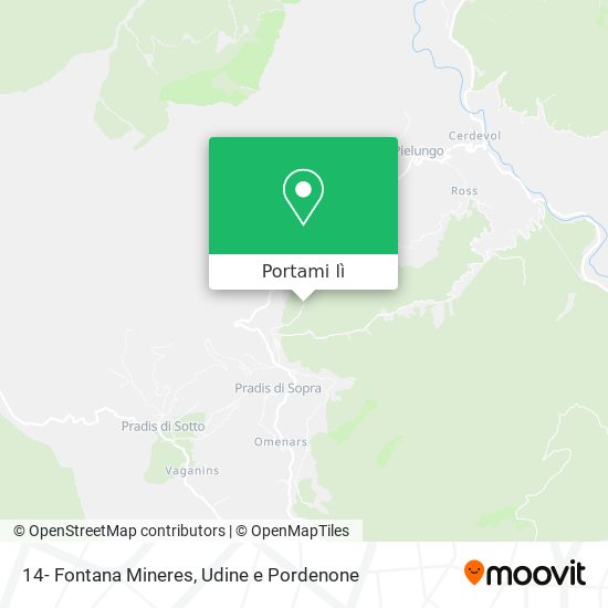 Mappa 14- Fontana Mineres