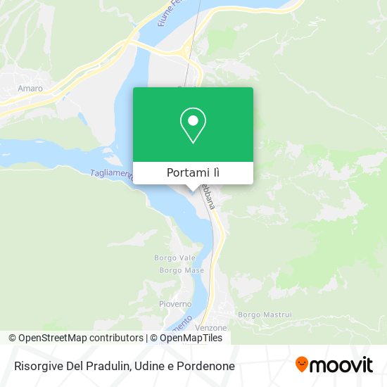 Mappa Risorgive Del Pradulin