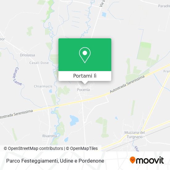 Mappa Parco Festeggiamenti