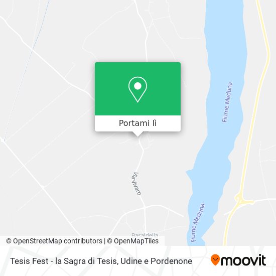 Mappa Tesis Fest - la Sagra di Tesis