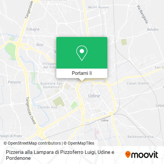 Mappa Pizzeria alla Lampara di Pizzoferro Luigi