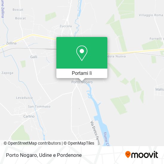 Mappa Porto Nogaro