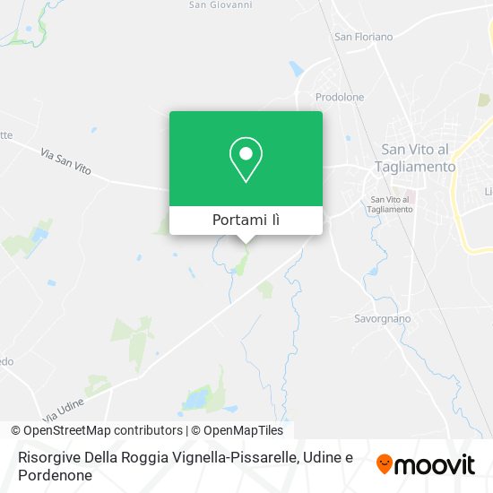 Mappa Risorgive Della Roggia Vignella-Pissarelle