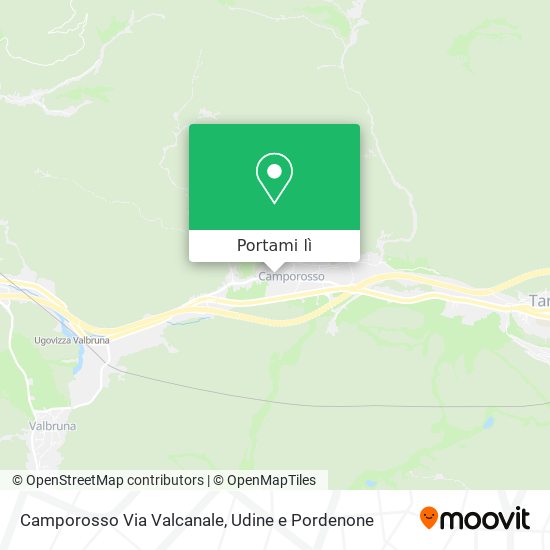 Mappa Camporosso Via Valcanale