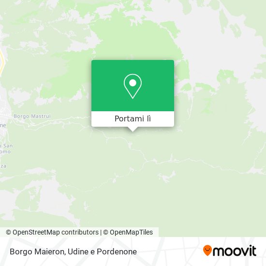 Mappa Borgo Maieron