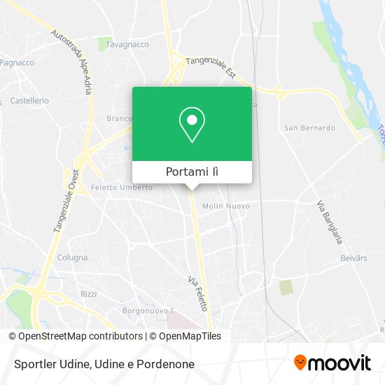 Mappa Sportler Udine