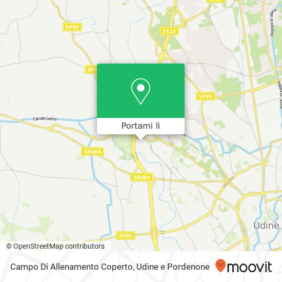 Mappa Campo Di Allenamento Coperto