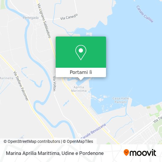 Mappa Marina Aprilia Marittima
