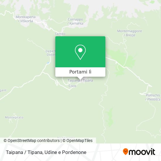 Mappa Taipana / Tipana