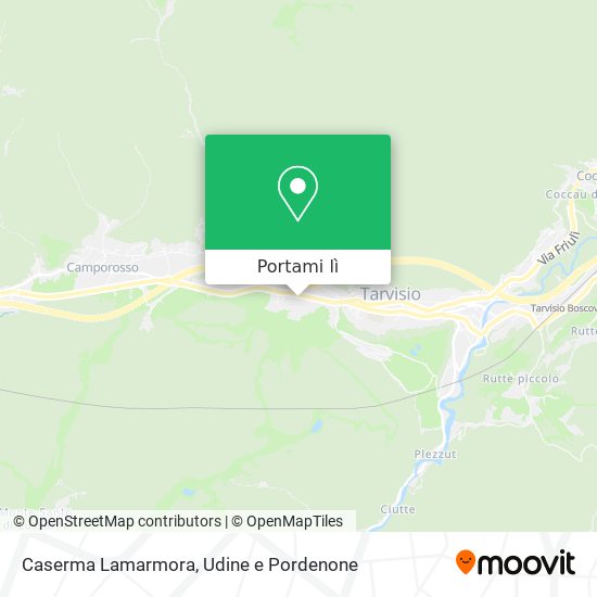 Mappa Caserma Lamarmora