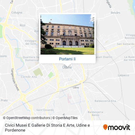 Mappa Civici Musei E Gallerie Di Storia E Arte