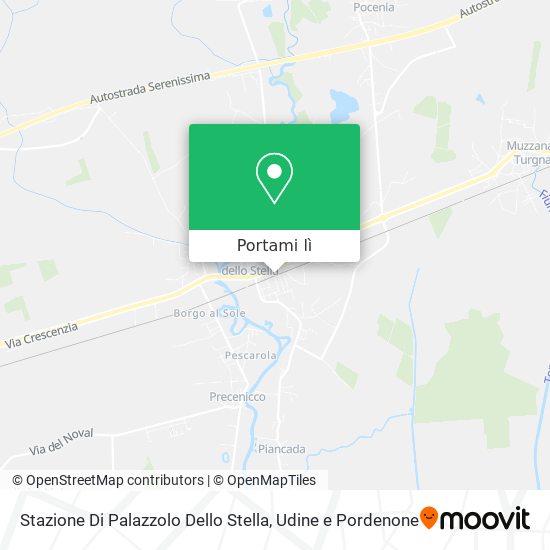 Mappa Stazione Di Palazzolo Dello Stella