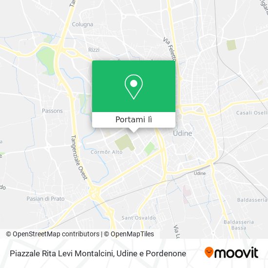 Mappa Piazzale Rita Levi Montalcini