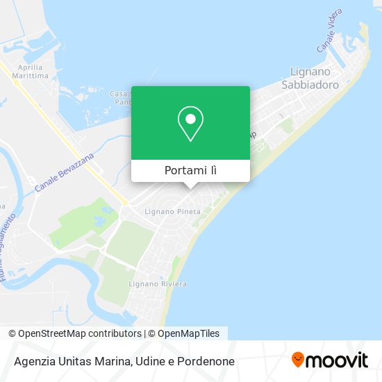 Mappa Agenzia Unitas Marina
